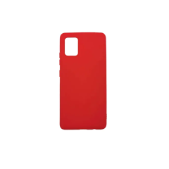 Husa Samsung Galaxy A51 - Silicon Slim, Rosu Husa Samsung Galaxy A51 - Silicon Slim, Rosu